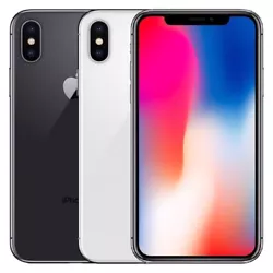 Apple iPhone X - 64GB - Factory Unlocked. Fully Unlocked to any network. Unlocked device supports all carriers. Space...