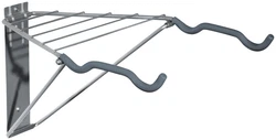 A toptube wall-mount storage solution with a convenient accessory storage shelf. Rack Type Wall Mount Bike Rack. Number...