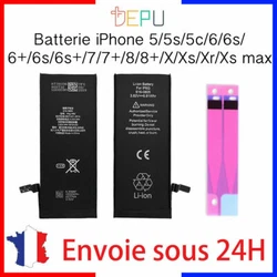 Batterie interne neuve 0 cycle compatible pour iphone ( Modèle au choix ). Créée en 2012, DEPU intervient en tant...