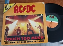 AC/DC ‎– Touch Too Much. A Touch Too Much. Producer – Robert John Lange. B1 Live Wire. Producer – John Lange ....