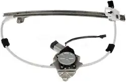 Power Window Motor and Regulator Assembly. Position: Rear Left. This part generally fits Null vehicles and includes...