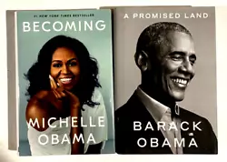 Barack Obama. A PROMISED LAND. These are great books with clear wording and nice, glossy pictures.
