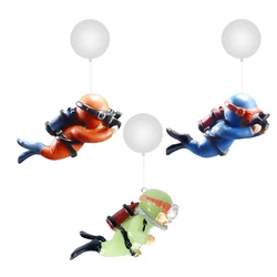 Adjustable Position: Utilizes buoyancy to allow divers to dive without sinking. The float can be opened. As a fish tank...
