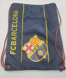 FCB Barcelona Dark Blue Yellow And Red Draw String Bag Soccer Back Pack  Condition is 
