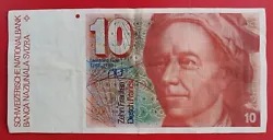 SUISSE Billet 10 Francs Léonard Euler