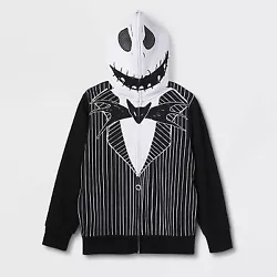 •The Nightmare Before Christmas Jack Skellington cosplay sweatshirt •Designed with hood and long sleeves...