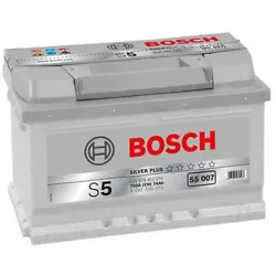 Batterie Bosch S5007 74Ah 750A BOSCH. Largeur: 175.