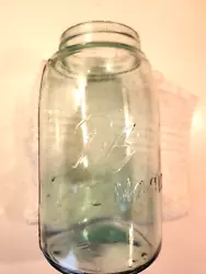 Ball Mason Fruit Jar, One Quart, Green Color ?