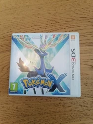 Pokémon Version X sur Nintendo 3DS. Jaquettz en bon état, couverture du boitier (interchangeable) très légerement...