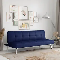 Made for high-traffic areas, this armless futon is the perfect combo of modern functionality and forward style....