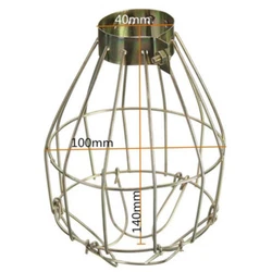 Type: Bulb Cage Guard. Quantity: 1 pc Lamp Cage. The color maybe a little difference because of the light,screen...