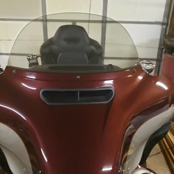 Height of windshield is from top edge of Fairing to the top edge of Windshield. THIS IS NOT A CLEAR WINDSHIELD. They...