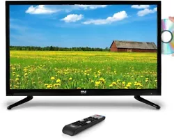 UPDATED VISUAL DISPLAY: The Pyle LED TV has a full HD 1080p widescreen hi-res display creating a more expansive...