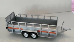 Nicely built trailer with four wheels not sure of the scale looks like 1/25 or 1/24