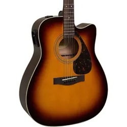 The Yamaha FX335C Dreadnought Acoustic-Electric Guitar offers quality and tone at an affordable price. It features a...