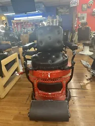 1920s Antique Koken Barber Chair . Shipped with USPS Ground Advantage.