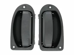 Fits: 1998-2011 Ford Ranger Pickup Truck. Set includes 1 Driver side and 1 Passenger Side Rear Extended Cab Door Handle.