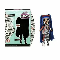 Unbox L.O.L. Surprise! O.M.G. fashion doll – Downtown B.B. – with 20 surprises. Her style is inspired by her city,...