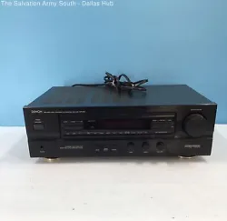 DENON AV Surround Receiver AVR-800. We promise to resolve problems quickly and professionally. Functionality: Item...