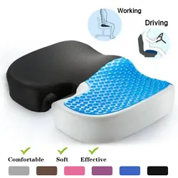Works With Any Chair: This cooling gel seat cushion fits most office chairs. This seat cushion is great especially if...