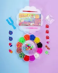 loom Bands Bracelet Maker Rubber Bands Hair Ties Loom Bands Rainbow Colors.