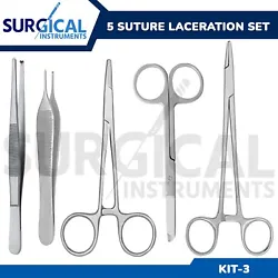 Our kit is assembled and inspected for the best quality in the USA. The Suture Lacreamon Set is an exclusive tool kit...