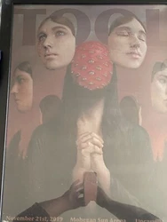 2019 TOOL Poster Uncasville, CT Concert Tour 11/21/19 Miles Johnston #176/400.