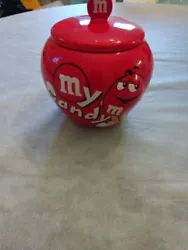 This M&Ms Red My Candy Lidded Ceramic Treats Jar is a perfect addition to any collection. The jar features a 3D effect...