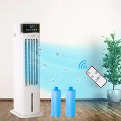 The air conditioner portable is designed with a 3L water tank. Oscillation: 80°. Ultra-quiet: 35dB.