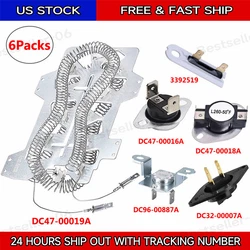 1 x DC47-00018A Thermostat. 1 x DC47-00016A Thermal Fuse. 1 x DC96-00887A Thermal Fuse. 1 x 3392519 Thermal Fuse....