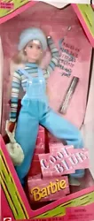 Introducing the stunning Cool Blue Barbie Doll by Mattel, a highly sought-after addition to any Barbie collection. This...