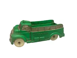 Old Vintage Original Auburn Toys Green Utility Truck # 518 5 1/2 Long 1950s