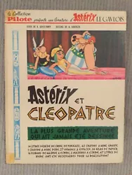 UDERZO GOSCINNY ASTERIX ET CLEOPATRE COLLECTION PILOTE Édition Originale Véritable EO 1965 TBE (16 titres). 3 eme...