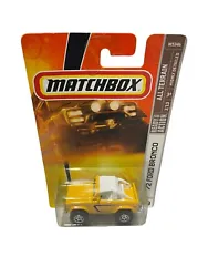 2008 Matchbox 72 Ford Bronco #89 yellow (Ready for Action / All Terrain) - new