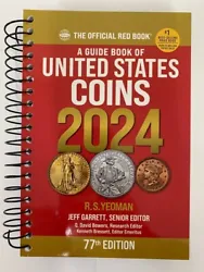Edition: 77th. Binding: Spiral. The Official Red Book - A Guide Book of United States Coins-is 77 years young and going...