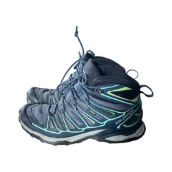 Salomon X Ultra Mid Gore-Tex GTX Hiking Boots Mens Size 9 Multicolored.