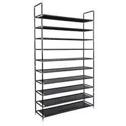 Item Type: Shoe Rack. Shoes Capacity: 50 Pairs. 1 x Shoe Rack. Featuring a compact body, it will not occupy too much...