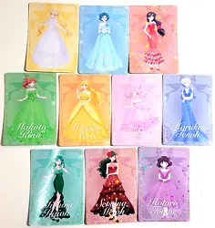 Starry holo effect is on the front only. ♥Beautiful Sailor Moon cards! order information.