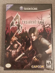 Resident Evil 4 Gamecube Complet NTSC US USA Game Cube. Très bon état.  Compatible sur console Européenne uniquement...