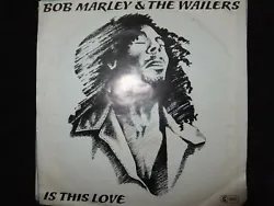 VINYLE 45 TOURS BOB MARLEY /. Le vinyle est en parfait état.