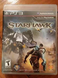 Starhawk (Sony PlayStation 3, 2012). Condition is 