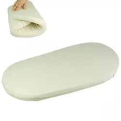 Iceblue HD Oval Pad Mattress for Bassinet Baby Bed Cradle Crib Moses Basket Changing Basket Foam Mattress Pad. Our oval...
