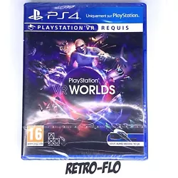 Plongez dans PlayStation® VR WORLDS et découvrez cinq expériences PlayStation®VR uniques et exclusives. Jeu neuf...