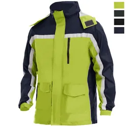 Suitable for outdoor sport, mountain climbing, hiking, hunting, camping, and daily rain weather . 2 flap pocket on each...