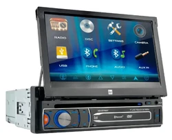 Upgraded Bluetooth Wireless Technology your Dual Electronics single Din car stereo receiver will easily pair with the...