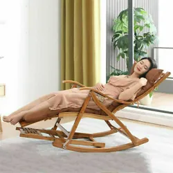 Type: Rocking Chair/ Recliner Chair. 1 x Rocking Longer Chair. Room: Bedroom, living room, lounge room. You can place a...
