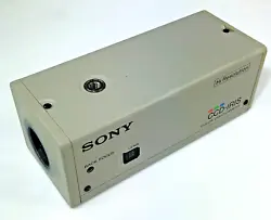 Sony CCD-Iris Color Video Camera, Model SSC-C374. C-mount compatible. BNC video output.Comes with 24V power adapter. No...