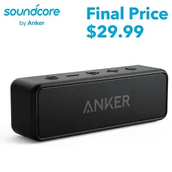 SoundCore 2. SoundCore 2 produces outstanding audio from an astonishingly compact speaker (165mm 54mm 45mm). Upgraded...