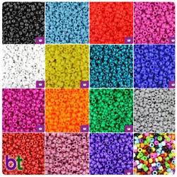 BeadTin Opaque 6.5x4mm Mini Barrel Pony Beads (1000pcs). About BeadTin. FINISH: Shiny opaque. QUANTITY: Approx. 1000...