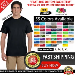 Style: 3931. Short Sleeves HD Cotton. TM T-Shirt Blank White T Shirt 3931 S-6XL. Fruit Of The Loom. Fruit Of The Loom...